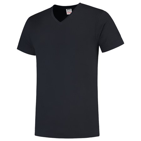 Tricorp T-Shirt Casual 101005 160gr Slim Fit V-Hals Marine Maat XL
