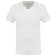 Tricorp T-Shirt Casual 101005 160gr Slim Fit V-Hals Wit Maat XS
