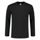 Tricorp T-Shirt Casual 101006 190gr Longsleeves Zwart Maat L