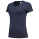 Tricorp Dames T-Shirt Casual 101008 190gr Slim Fit V-Hals Ink Maat M