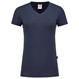 Tricorp Dames T-Shirt Casual 101008 190gr Slim Fit V-Hals Ink Maat XXL