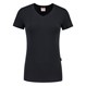 Tricorp Dames T-Shirt Casual 101008 190gr Slim Fit V-Hals Marine Maat 3XL