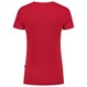 Tricorp Dames T-Shirt Casual 101008 190gr Slim Fit V-Hals Rood Maat L