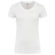 Tricorp Dames T-Shirt Casual 101008 190gr Slim Fit V-Hals Wit Maat 3XL