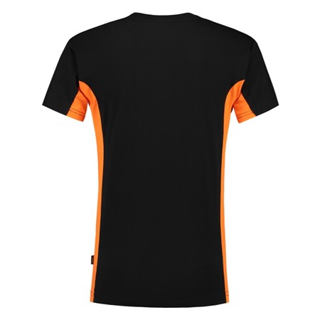 Tricorp T-Shirt Workwear 102002 190gr Zwart/Oranje Maat XS