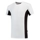 Tricorp T-Shirt Workwear 102002 190gr Wit/Donkergrijs Maat L