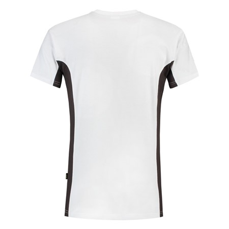Tricorp T-Shirt Workwear 102002 190gr Wit/Donkergrijs Maat XS