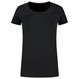 Tricorp Dames T-Shirt Premium 104005 180gr Slim Fit Zwart Maat S
