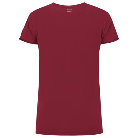 Tricorp Dames T-Shirt Premium 104005 180gr Slim Fit Bordeaux Maat M