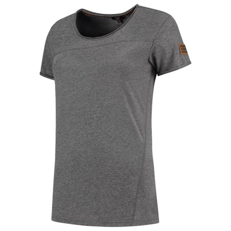 Tricorp Dames T-Shirt Premium 104005 180gr Slim Fit Stonemel Maat S