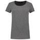 Tricorp Dames T-Shirt Premium 104005 180gr Slim Fit Stonemel Maat M