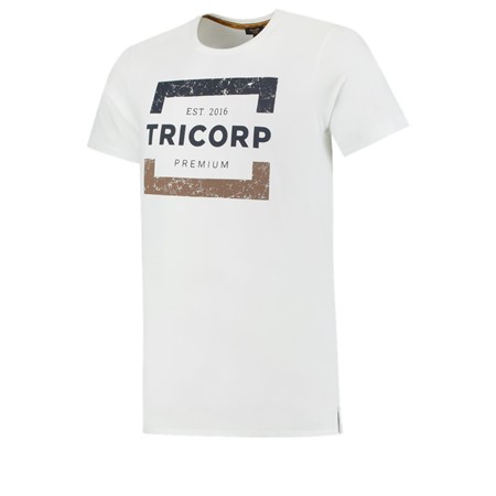 Tricorp T-Shirt Premium 104007 180gr Slim Fit Brightwhite Maat 3XL
