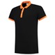 Tricorp Poloshirt Casual 201002 210gr Slim Fit Zwart/Oranje Maat M
