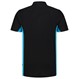 Tricorp Poloshirt Workwear 202002 180gr Zwart/Turquoise Maat 2XL