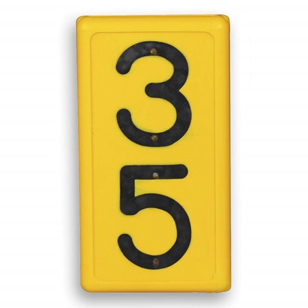 CRS 2 Kokernummer (Geel / Nummer 77)  - Per Stel (Links + Rechts)